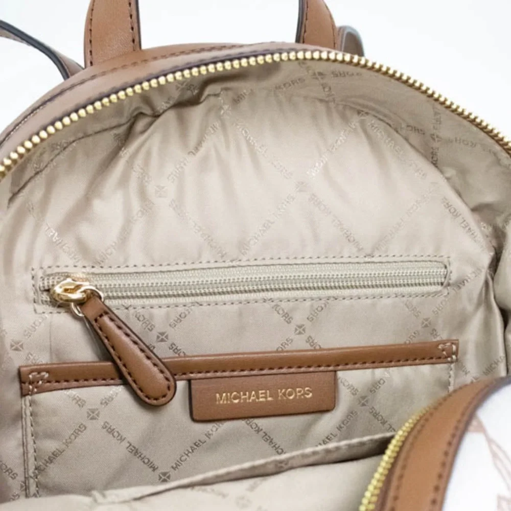 Michael Kors Jaycee Medium Logo Jacquard Backpack